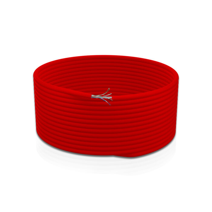 Cat 6 UTP 4P Solid Cable 23AWG FRPVC CM Red 305 Mtrs - Image 4