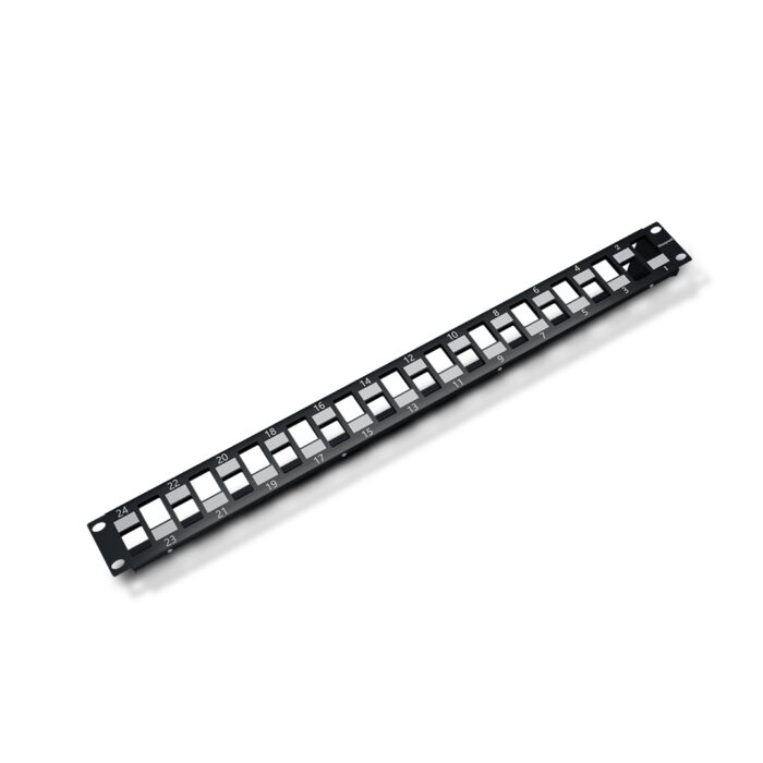 24 Ports UTP Unloaded Staggered Patch Panel - Image 6