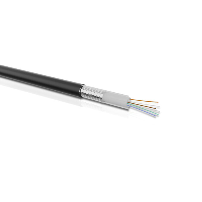 SM Fiber Cable 6F Unitube Armored LSZH Sheath - Image 3