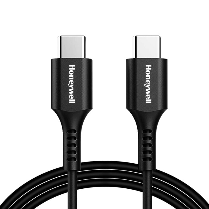 Type C to Type C cable 1.8mtr - Black - Image 1