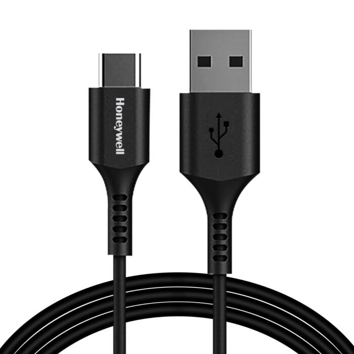 USB 2.0 to Type C cable 1.8Mtr - Black - Image 1