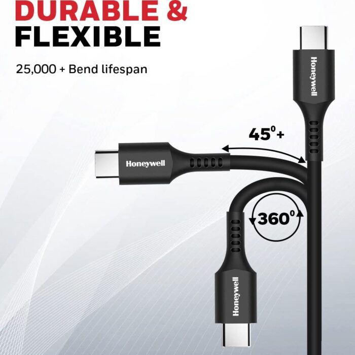 USB 2.0 to Type C cable 1.8Mtr - Black - Image 9