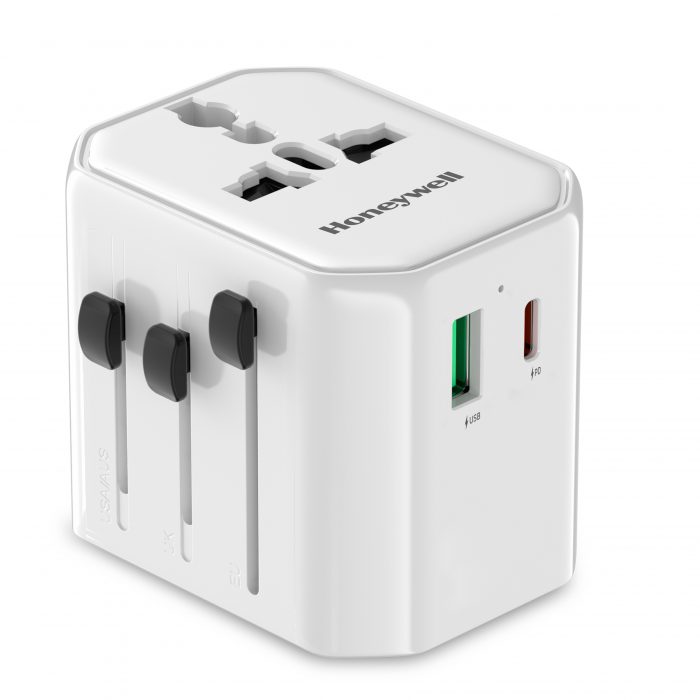 Universal World Travel Adapter - 38W(White) - Image 1