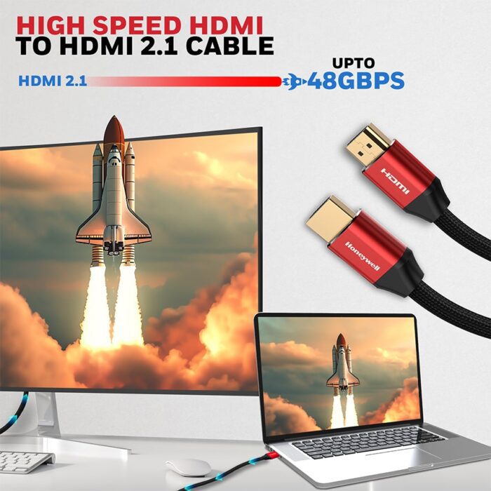 HDMI 2Mtr with Ethernet - 2.1 Compliant - Image 6