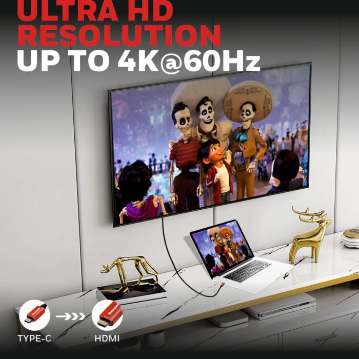 Type C to HDMI Cable - Image 3