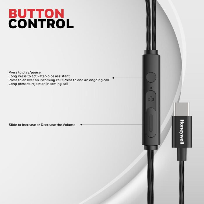 Suono P60 Wired Earphone- Black - Image 7