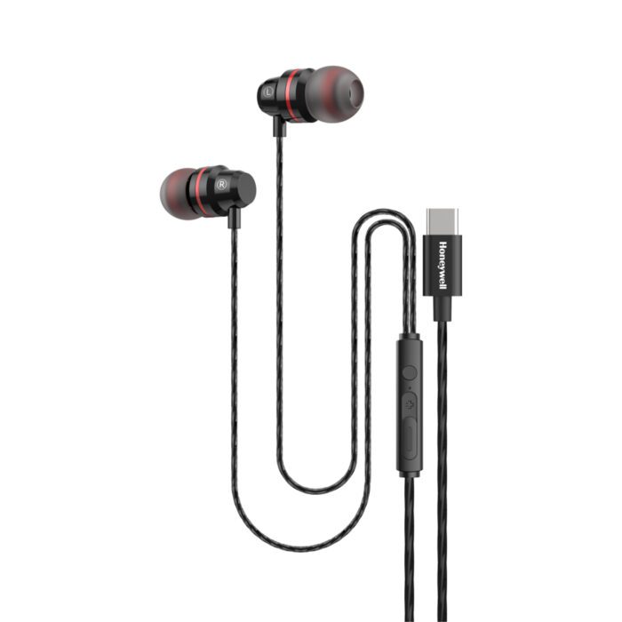 Suono P60 Wired Earphone- Black - Image 1