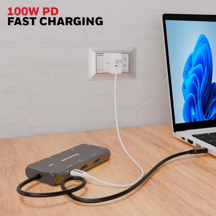 Type C Docking Station - 10 in 1 - Image 5