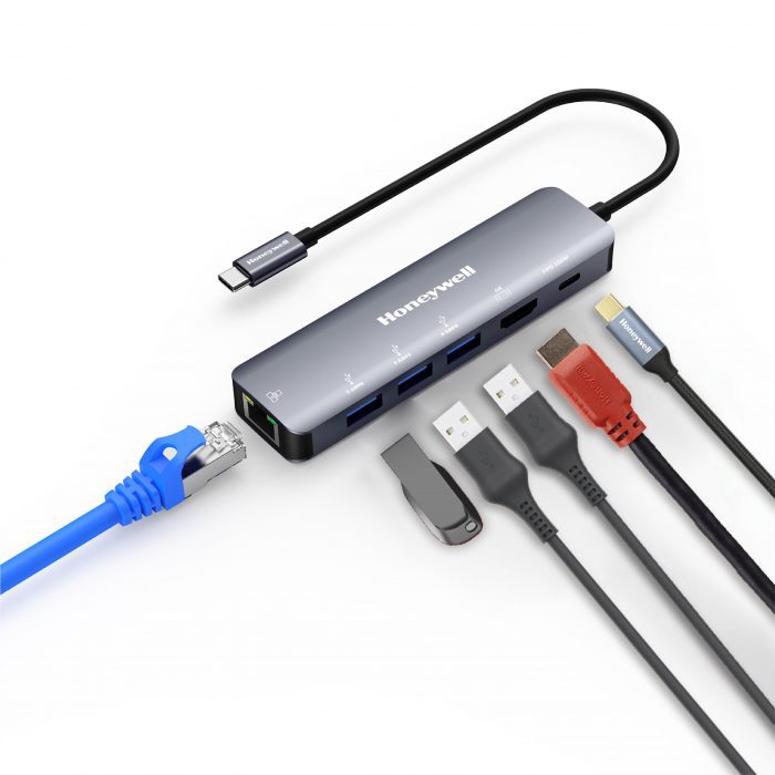 Type C Docking Station - 6 in 1 - Image 1