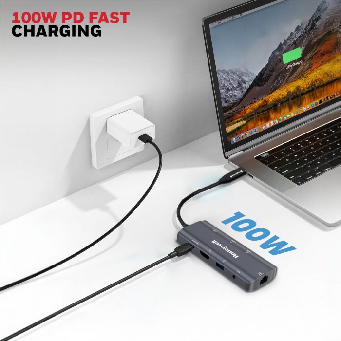 Type C Docking Station - 9 in 1 - Image 6