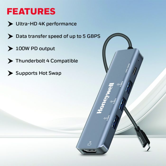 Type C Docking Station - 5 in 1 - Image 5