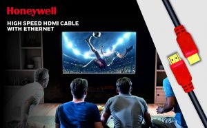 Honeywell 2 Meter Ultra High Speed HDMI Cable 2.1 Compliant Braided  HC000013/HDM/2M/RED/V2.1 – Maharashtra Electronics